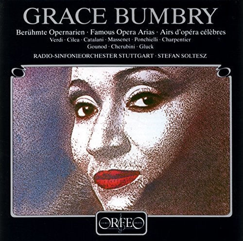 the album cover for Cilea / Bumbry / Soltesz - Opernarien