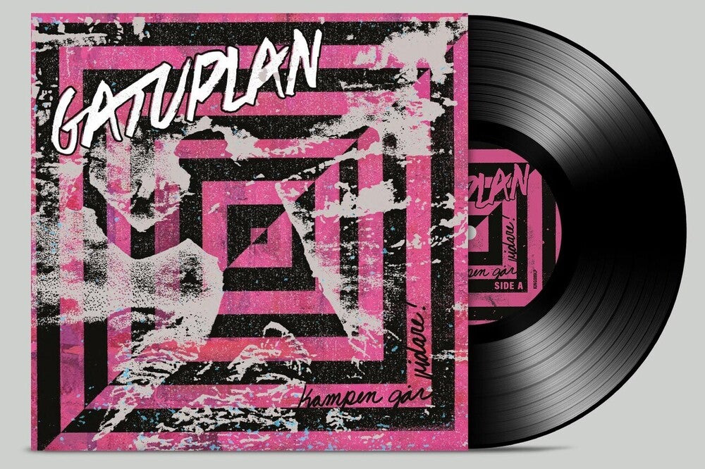 the album cover for Gatuplan - Kampen Gar Vidare! (Incl. Pink 7")