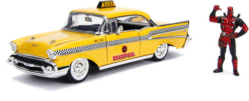 Marvel Deadpool & Taxi (1957 Chevy Bel-air) - Marvel Deadpool & Taxi (1957 Chevy Bel-air) - Collectibles