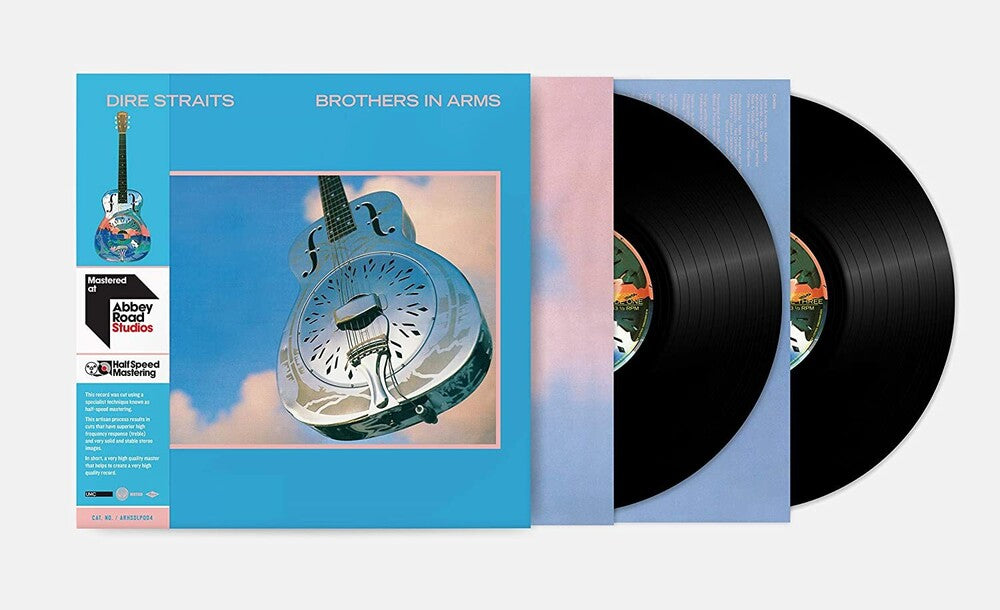 the album cover for Dire Straits - Brothers In Arms (Half Speed Master)