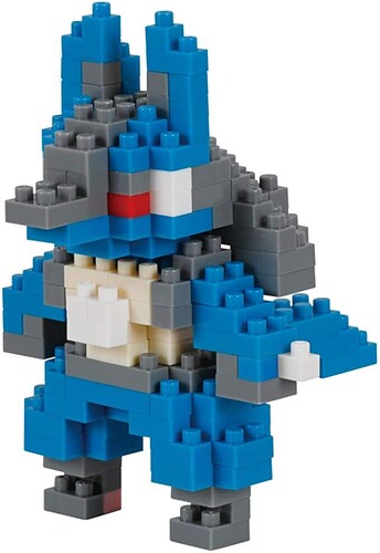 Nanoblock - Pokemon Series - Lucario Building Kit - Collectibles