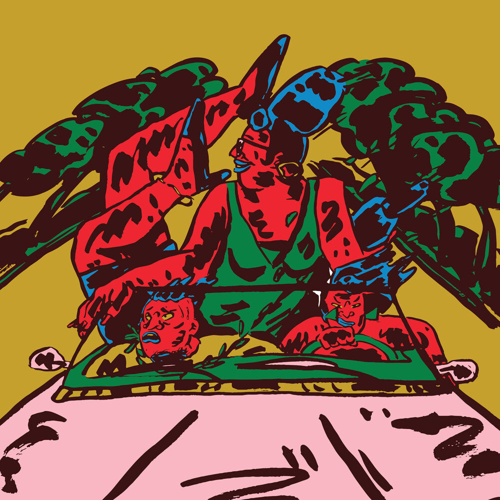 the album cover for Frnt Bznzz - Hand Signs / Parks