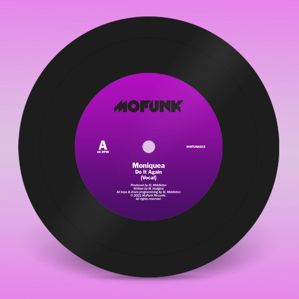 the album cover for Moniquea - Do It Again