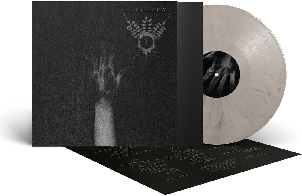 the album cover for iLLudium - Ash Of The Womb (Ash Grey Marble Vinyl)