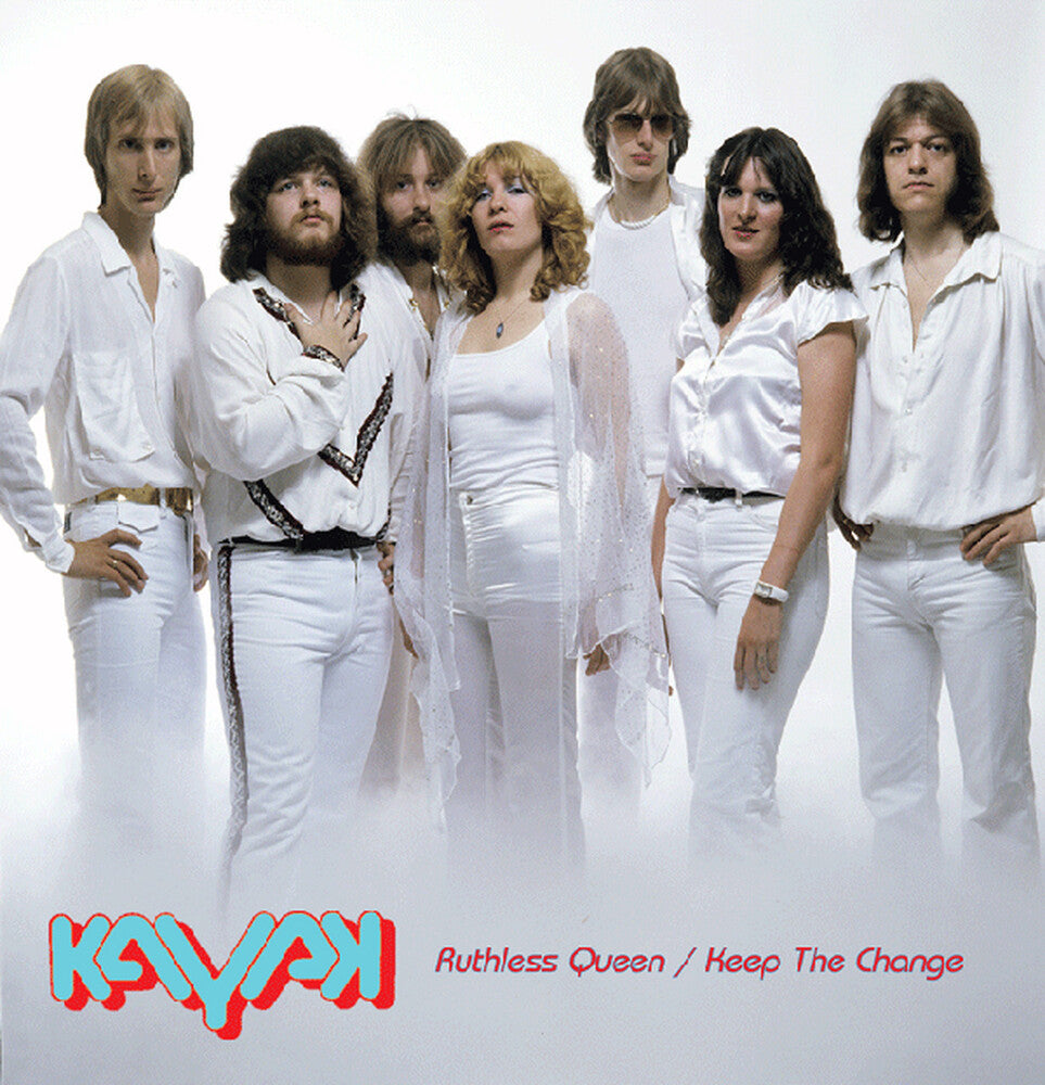the album cover for Kayak - Ruthless Queen / Keep The Change (Blue) (Blue)