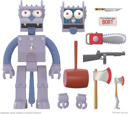 Simpsons Ultimates! Wave 1 - Robot Scratchy - Simpsons Ultimates! Wave 1 - Robot Scratchy - Collectibles
