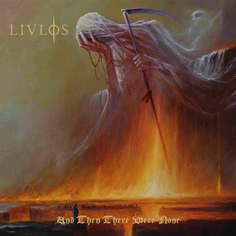 the album cover for Livlos - And Then There Were None
