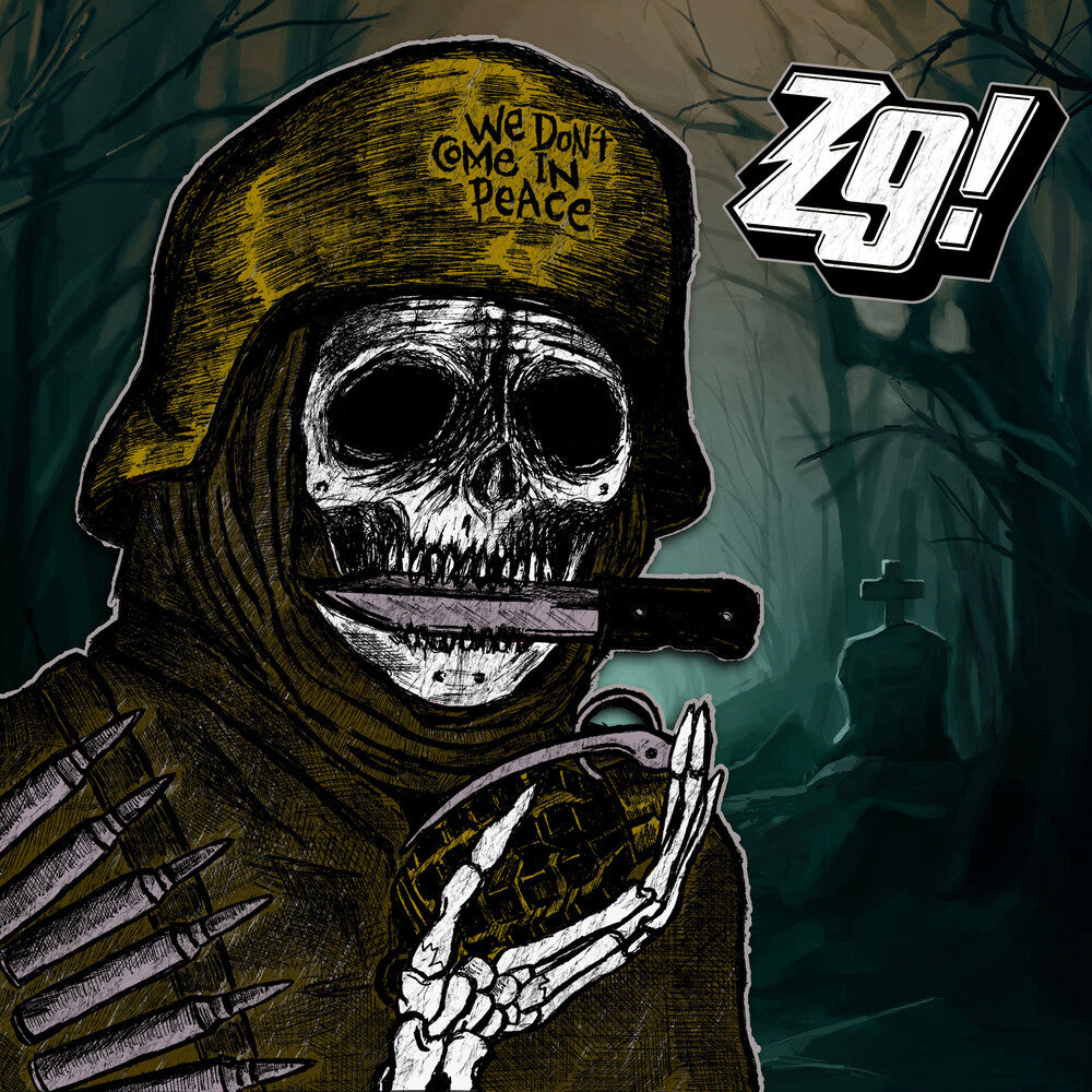 the album cover for Z9! - We Don't Come In Peace