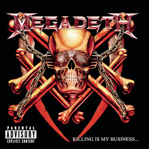 the album cover for Megadeth - Killing Is My Business