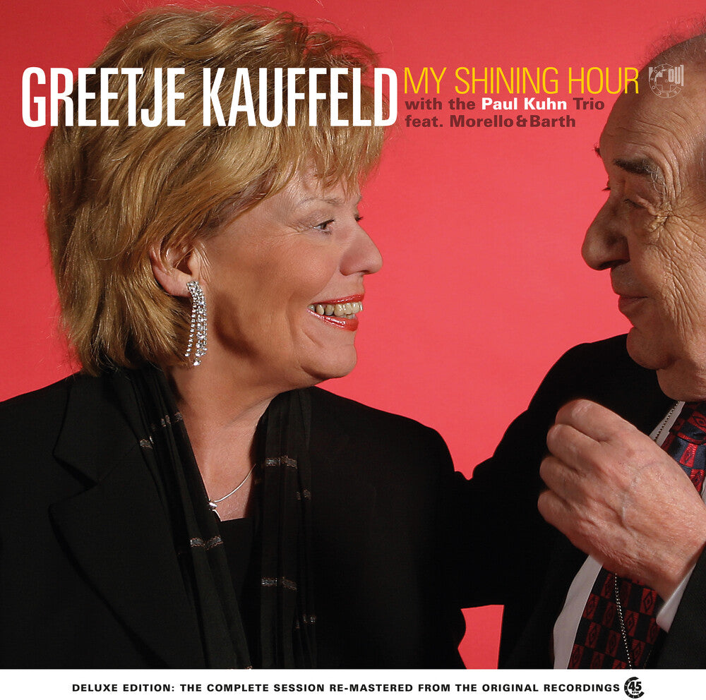 the album cover for Kauffeld, Greetje / Morello, Paulo & Paul Kuhn Trio - My Shining Hour