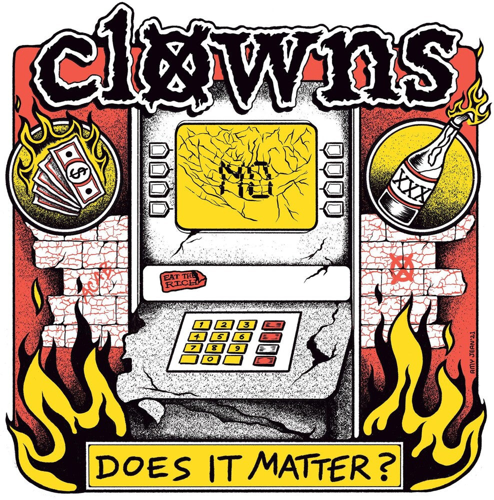the album cover for Clowns - Does It Matter?