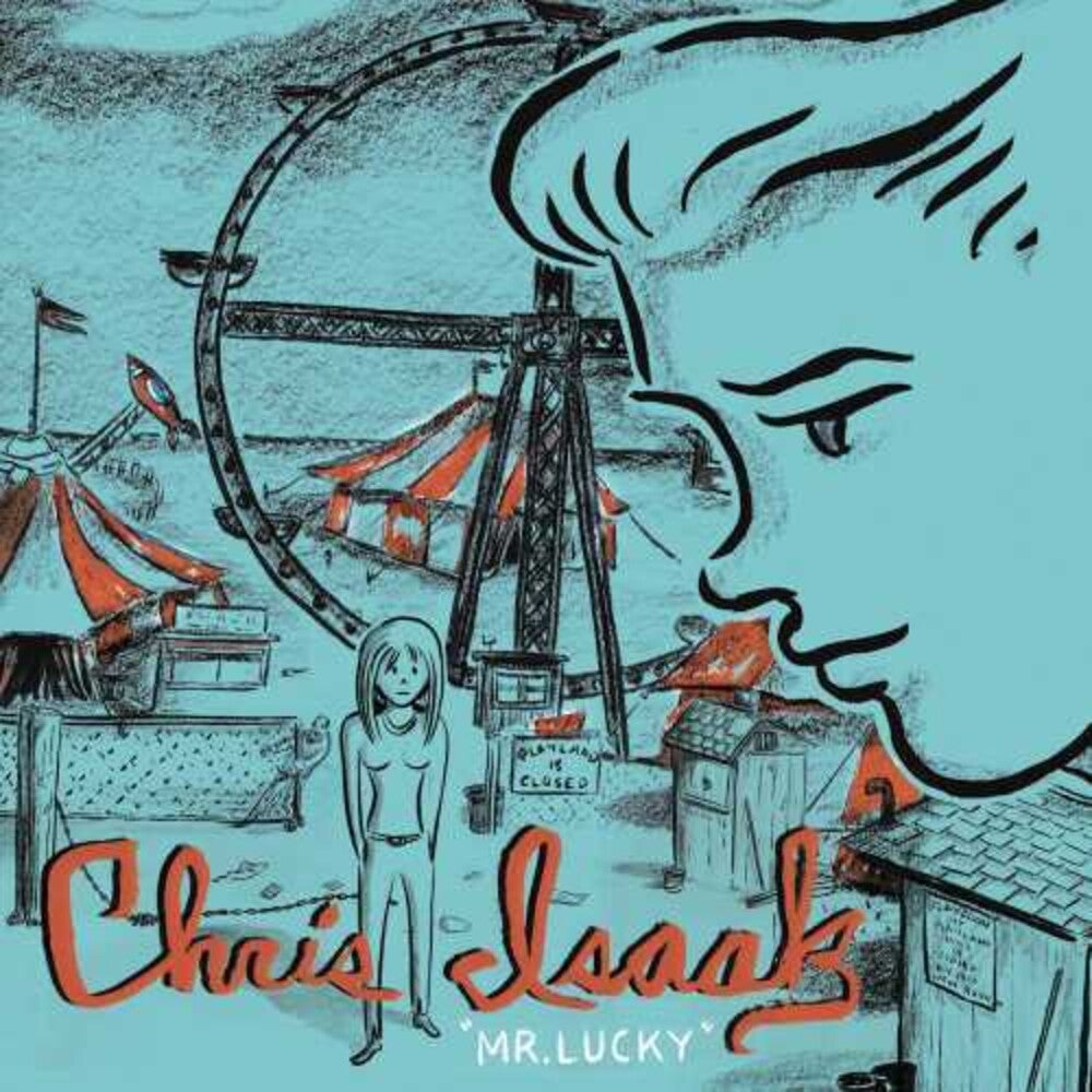 the album cover for Chris Isaak - Mr. Lucky