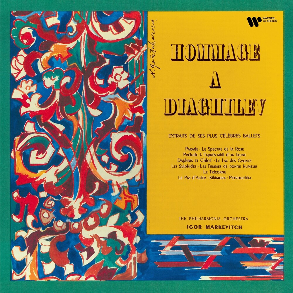 the album cover for Igor Markevitch - Hommage à Diaghilev