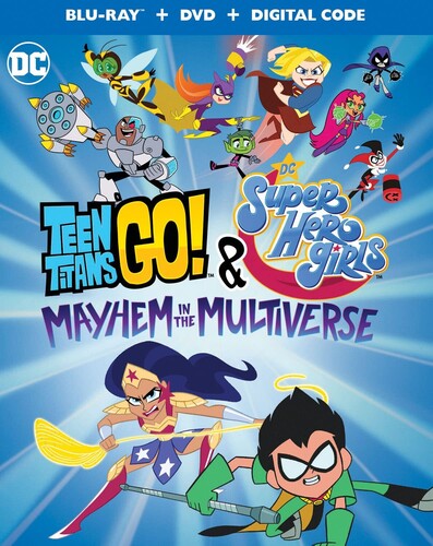 Teen Titans Go & Dc Super Hero Girls: Mayhem In - Teen Titans Go & Dc Super Hero Girls: Mayhem In - Blu-ray