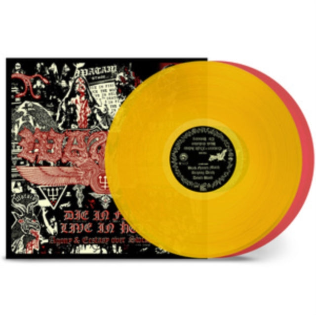 Die In Fire - Live In Hell (Red/Yellow Vinyl/2LP)