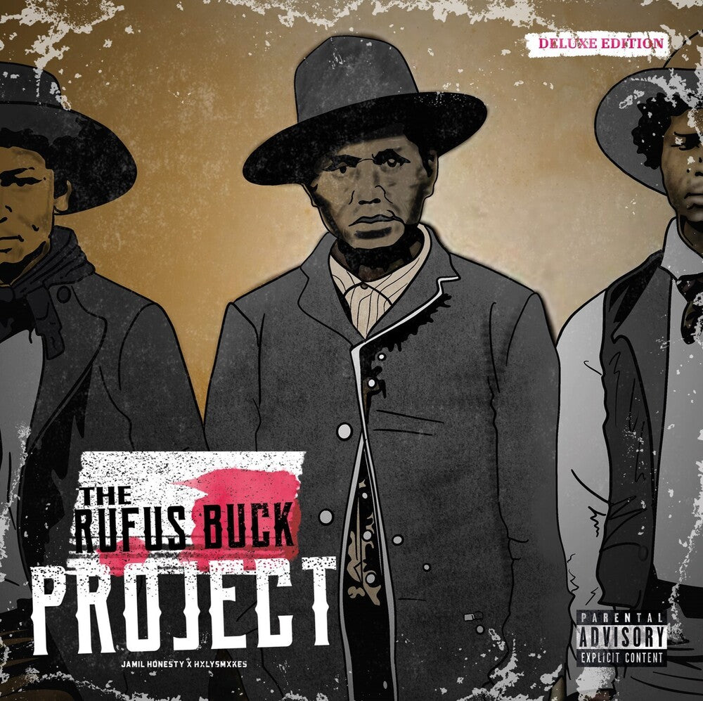 the album cover for Jamil Honesty / Hxlysmxkes - Rufus Buck Project
