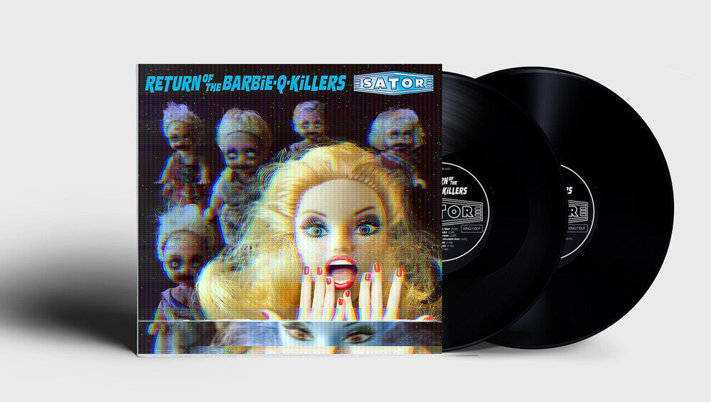 the album cover for Sator - Return Of The Barbie-q-killers