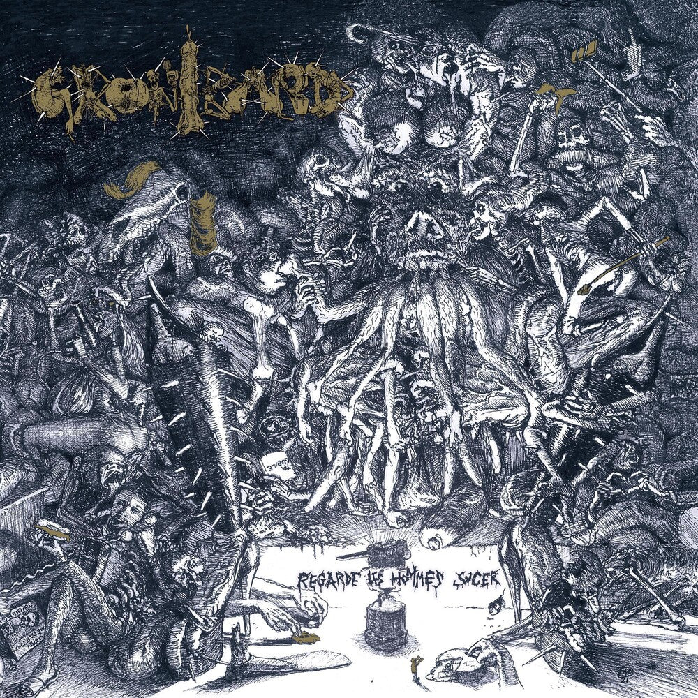 the album cover for Gronibard - Regarde Les Hommes Sucer
