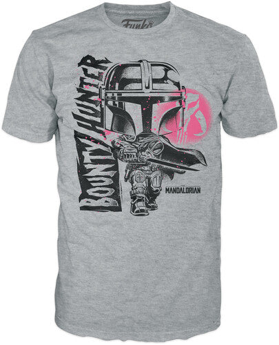 Funko Boxed Tee: - The Mandalorian- Mando- M - Collectibles