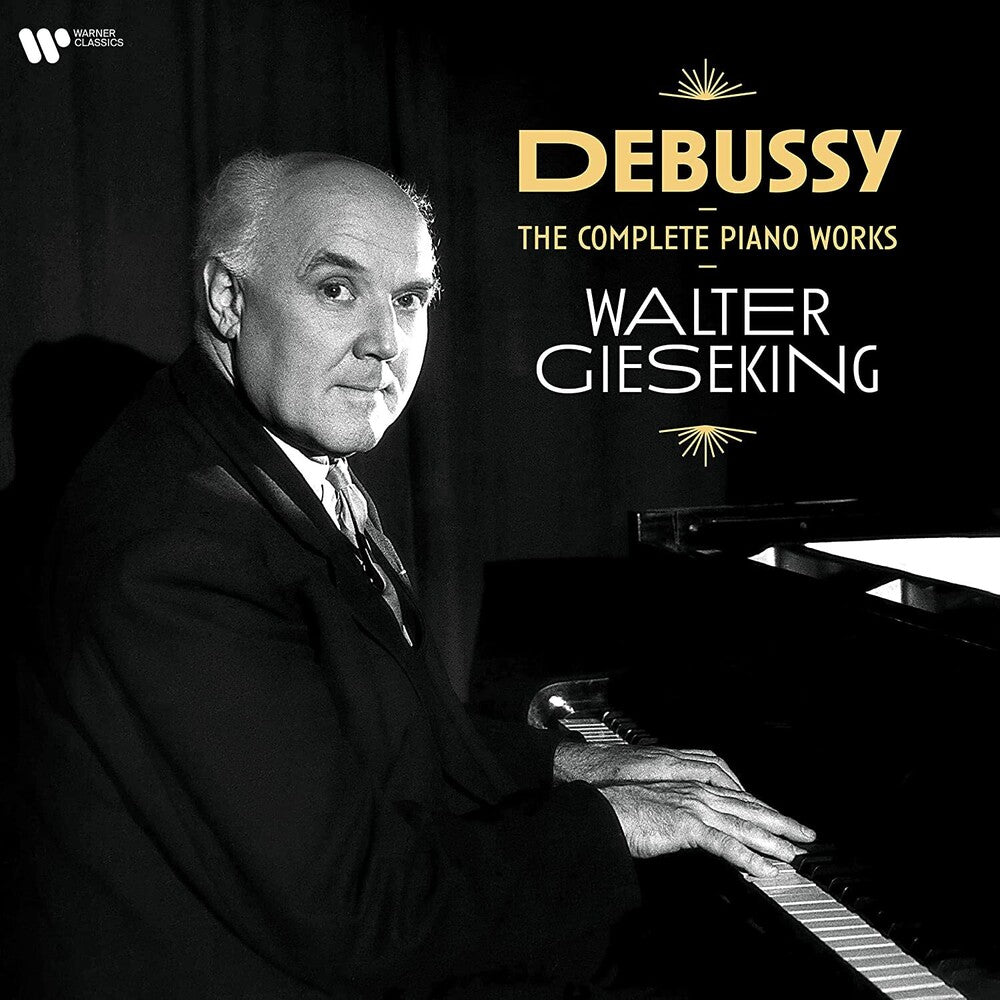 the album cover for WALTER GIESEKING - Debussy Piano Works