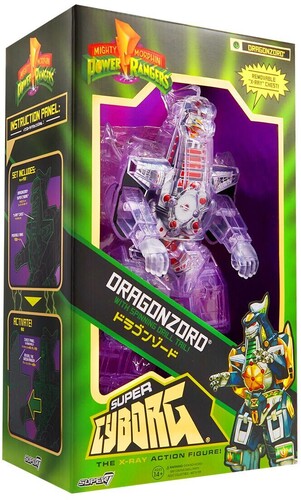 Power Rangers Super Cyborg - Dragonzord (clear) - Power Rangers Super Cyborg - Dragonzord (clear) - Collectibles