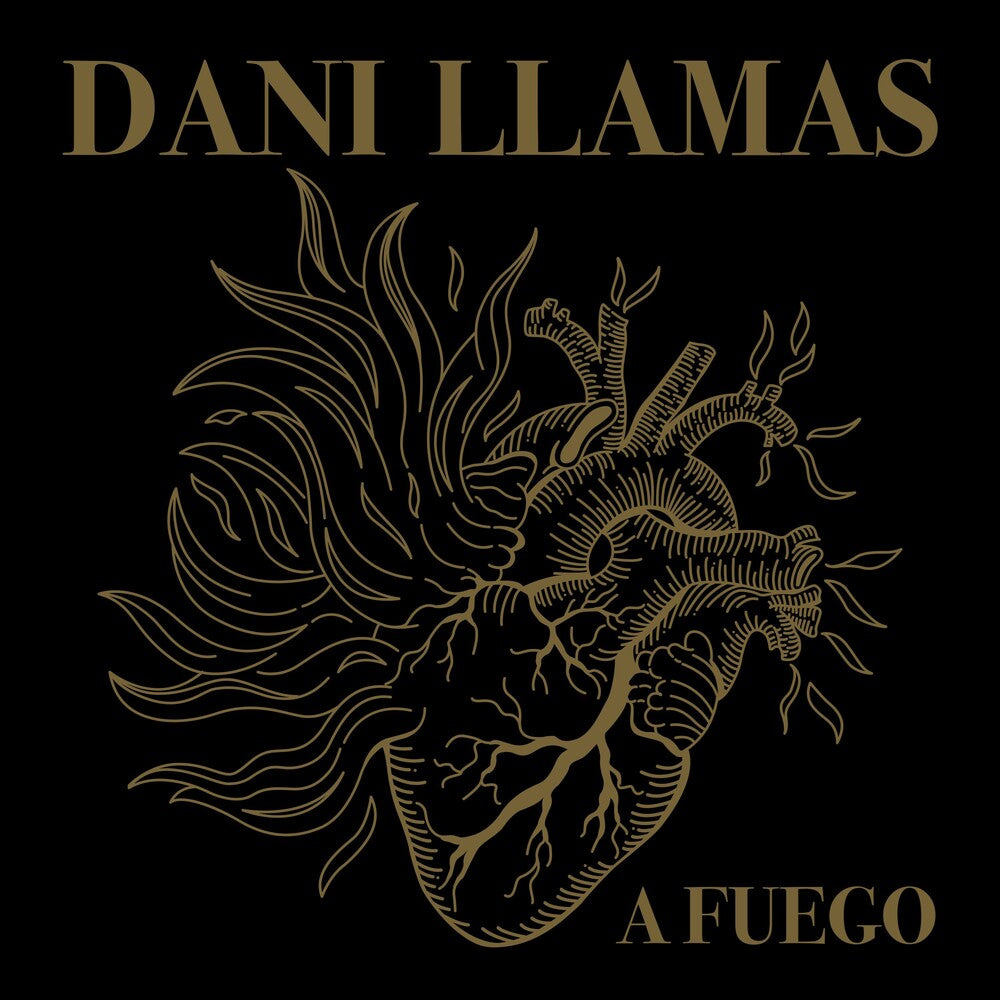the album cover for Dani Llamas - A Fuego (Spa)