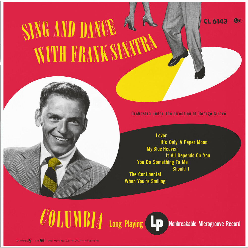 the album cover for Frank Sinatra - Sing & Dance With Frank Sinatra