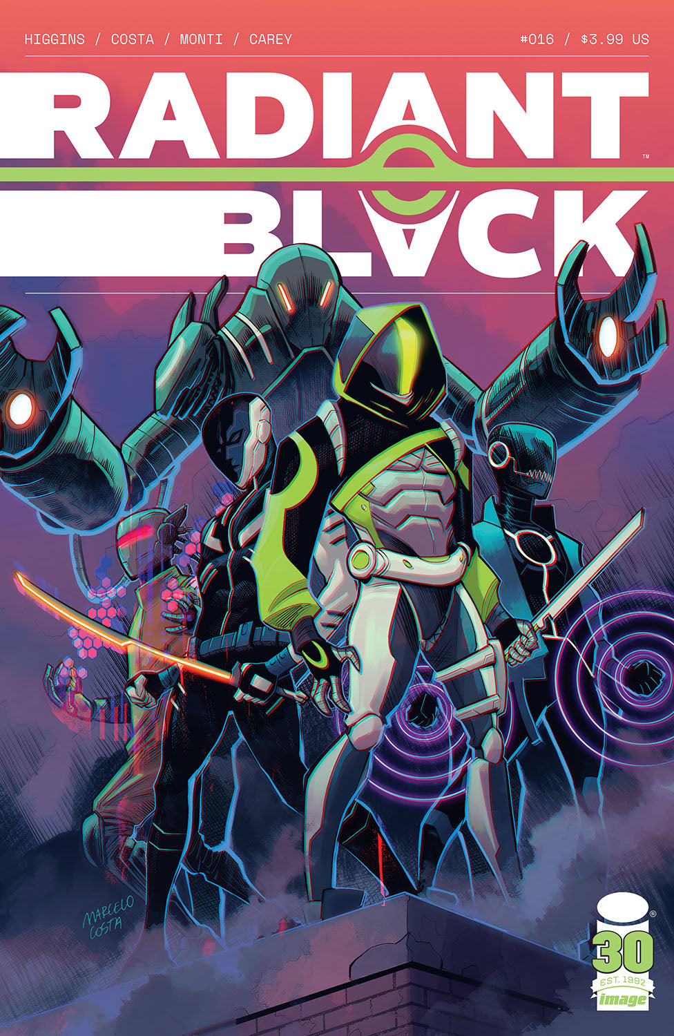 Radiant Black #16 A Marcello Costa Kyle Higgins (07/27/2022) Image
