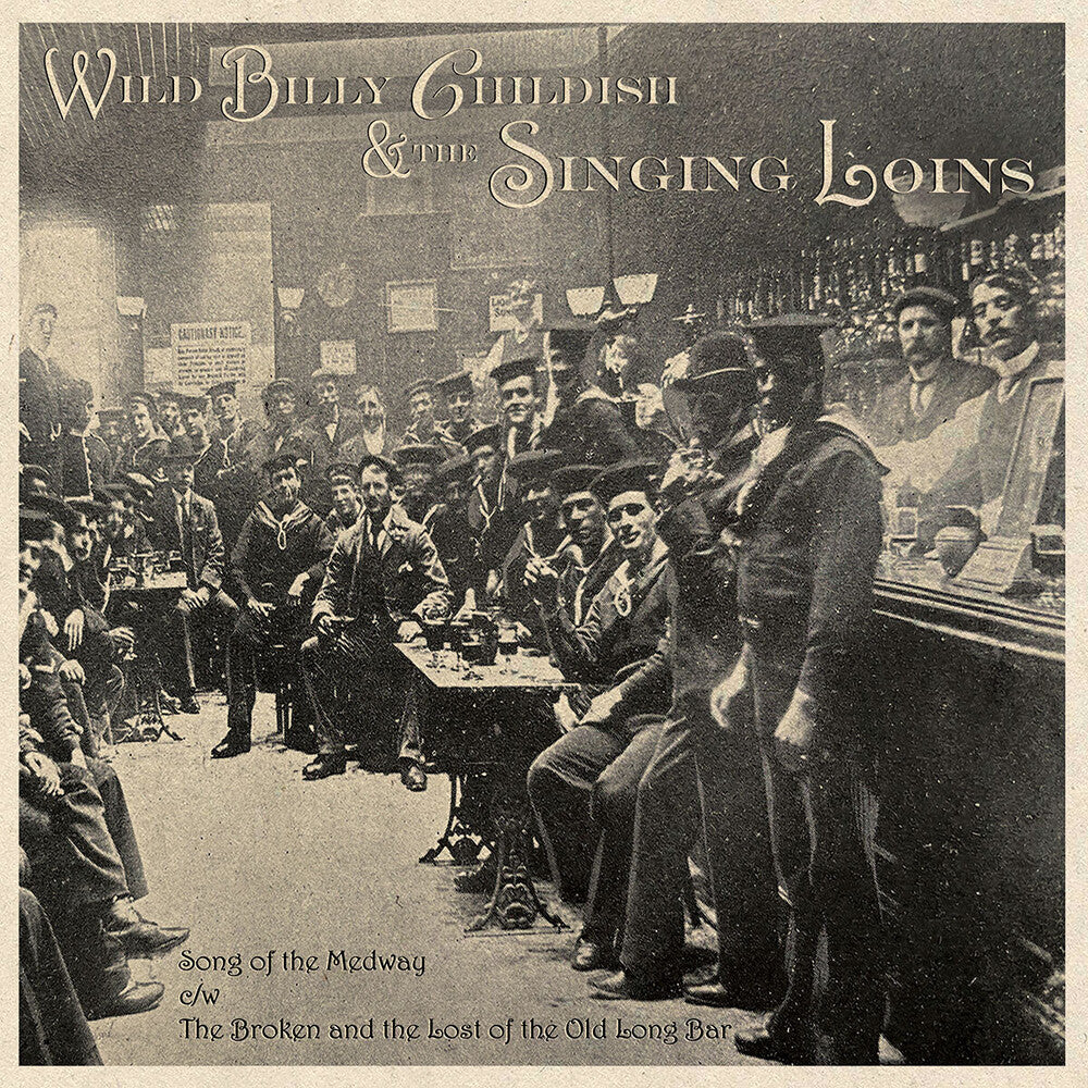 the album cover for Billy Childish & The Singing Loins - Song Of The Medway