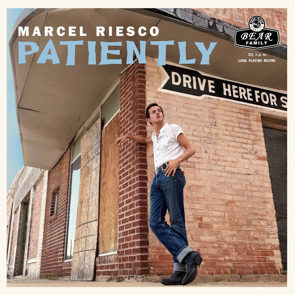 the album cover for Marcel Riesco - Patiently (10in) (Bonus Cd)