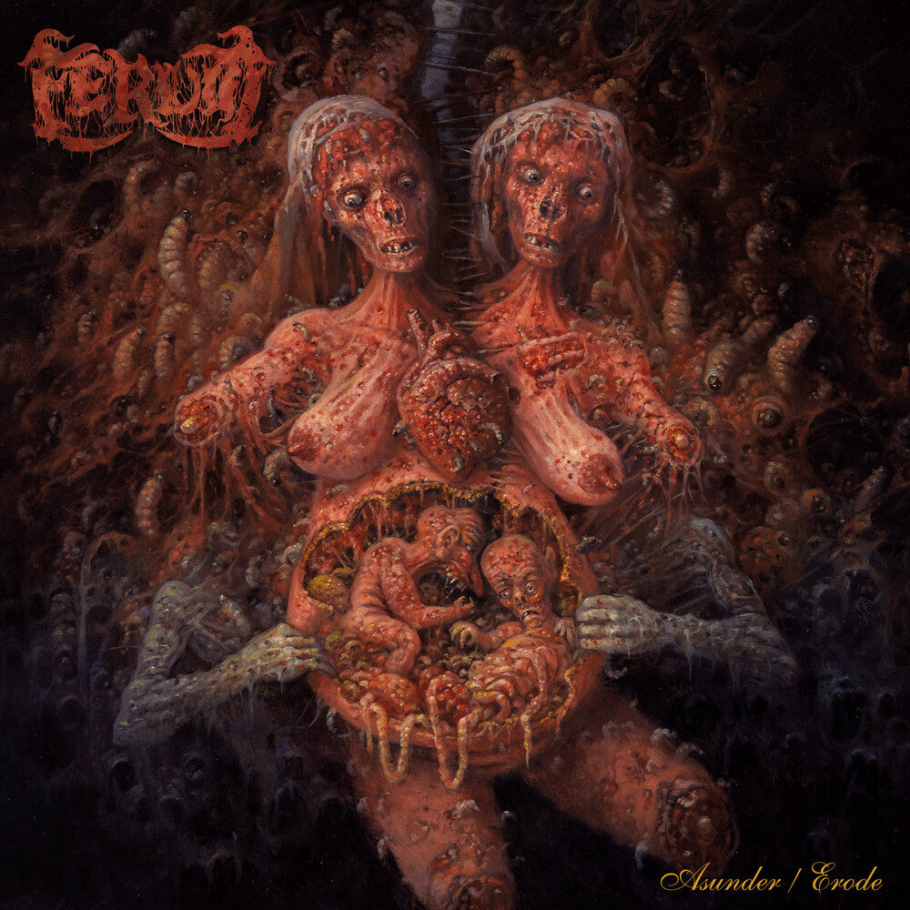 the album cover for Ferum - Asunder / Erode