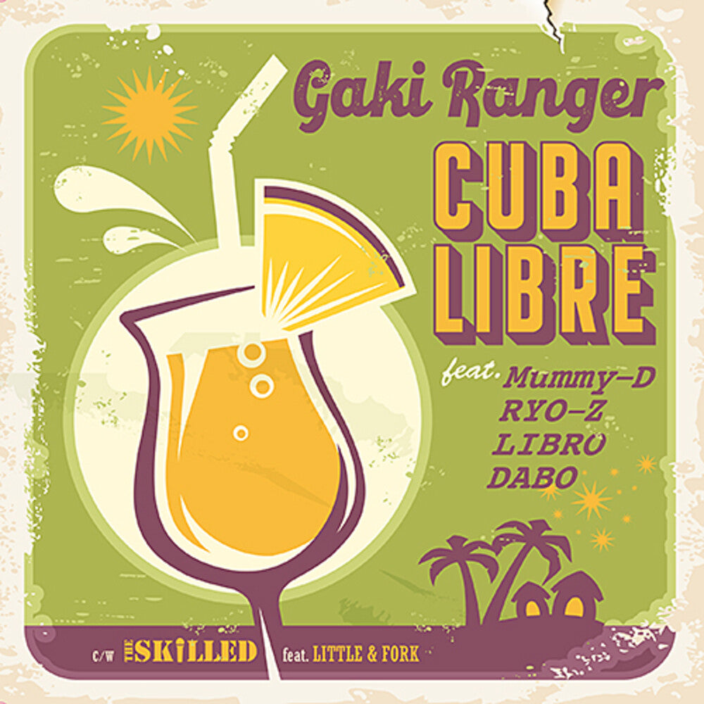 the album cover for Gaki Ranger - Cuba Libre
