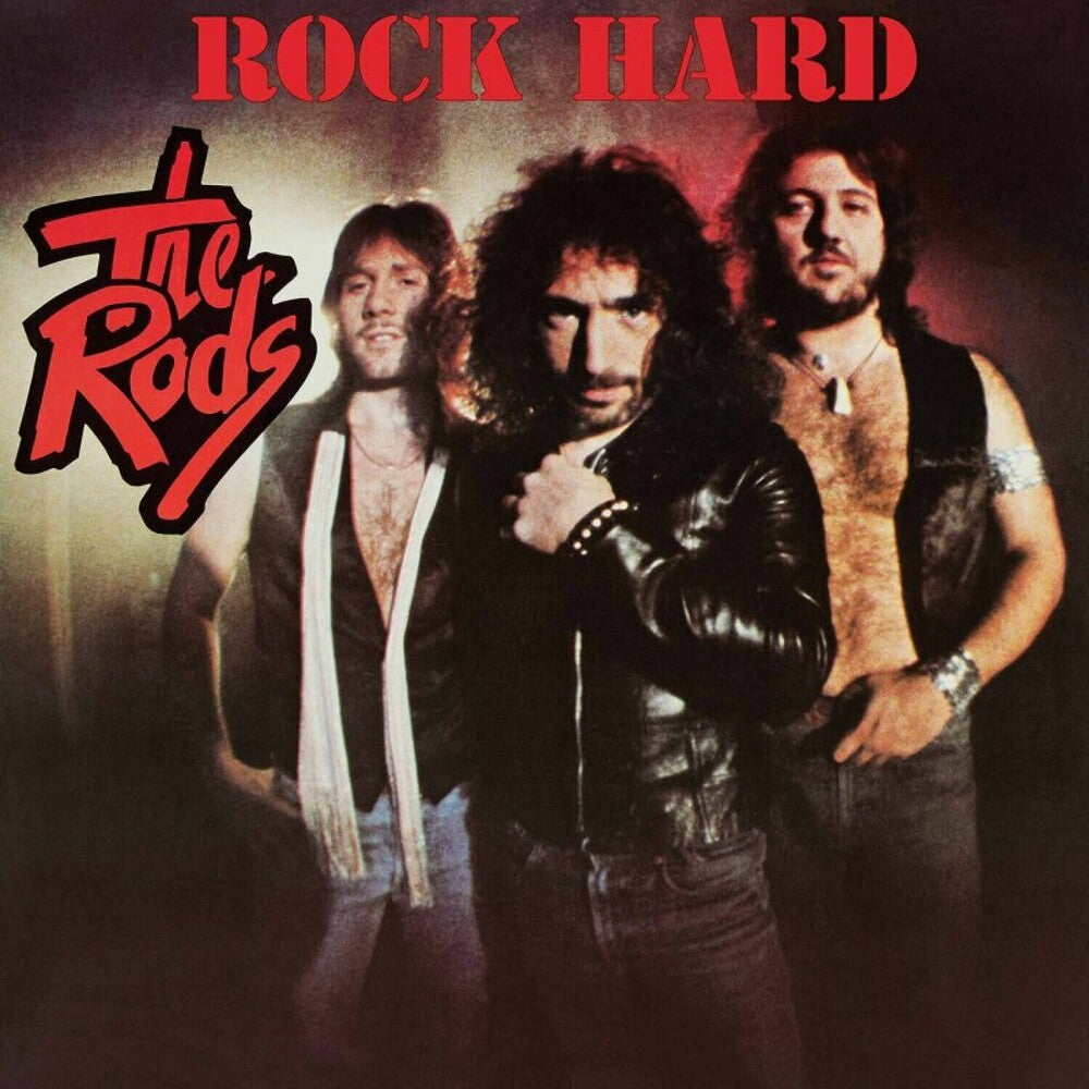 the album cover for The Rods - Rock Hard