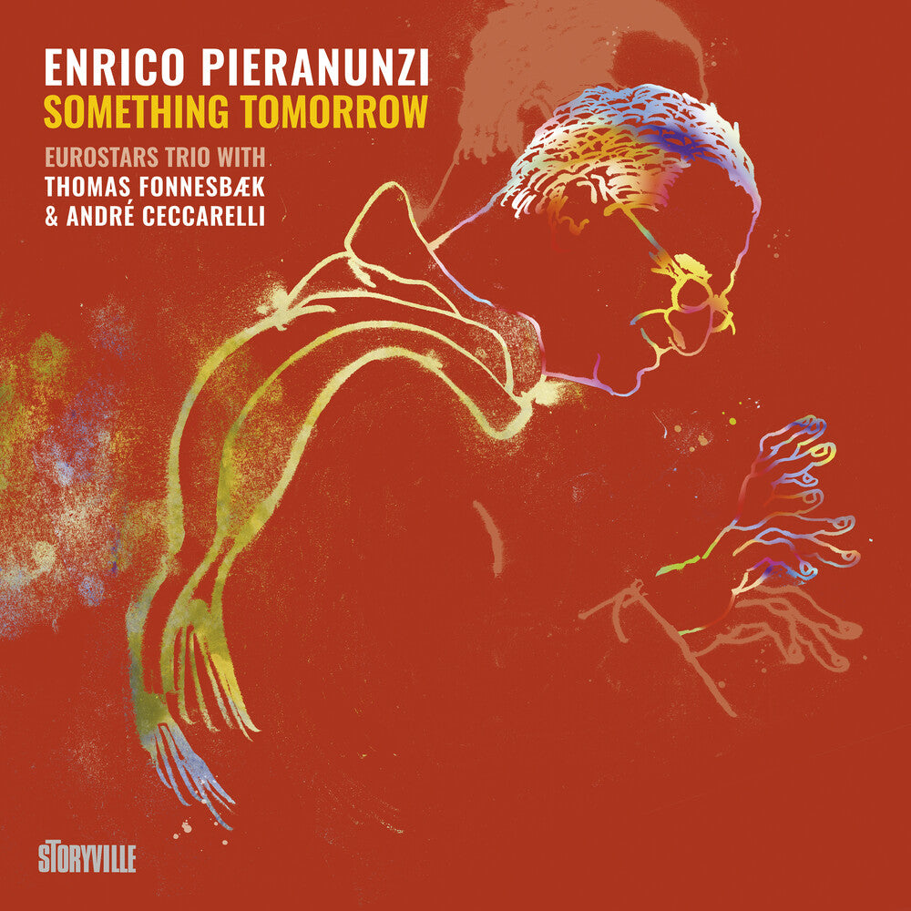 the album cover for Pieranunzi, Enrico / Fonnesbaek, Thomas - Something Tomorrow