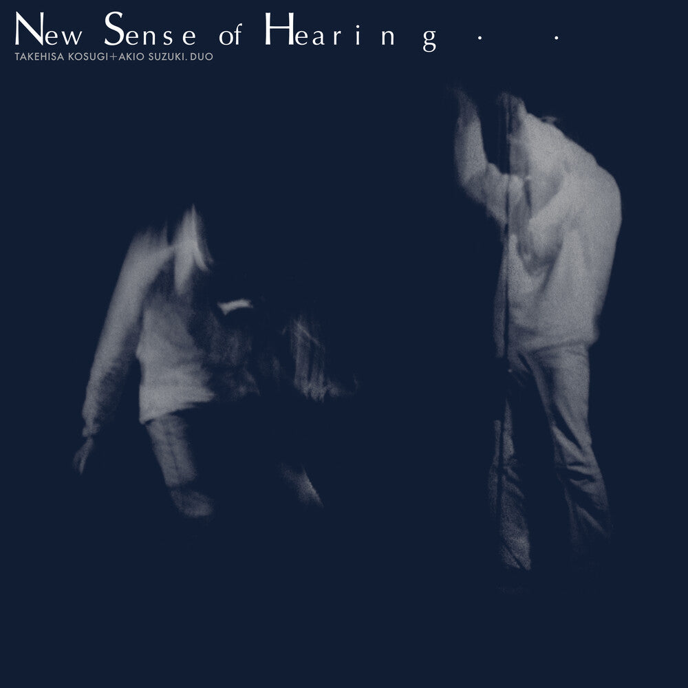 the album cover for Takehisa Kosugi / Suzuki,Akio - New Sense Of Hearing