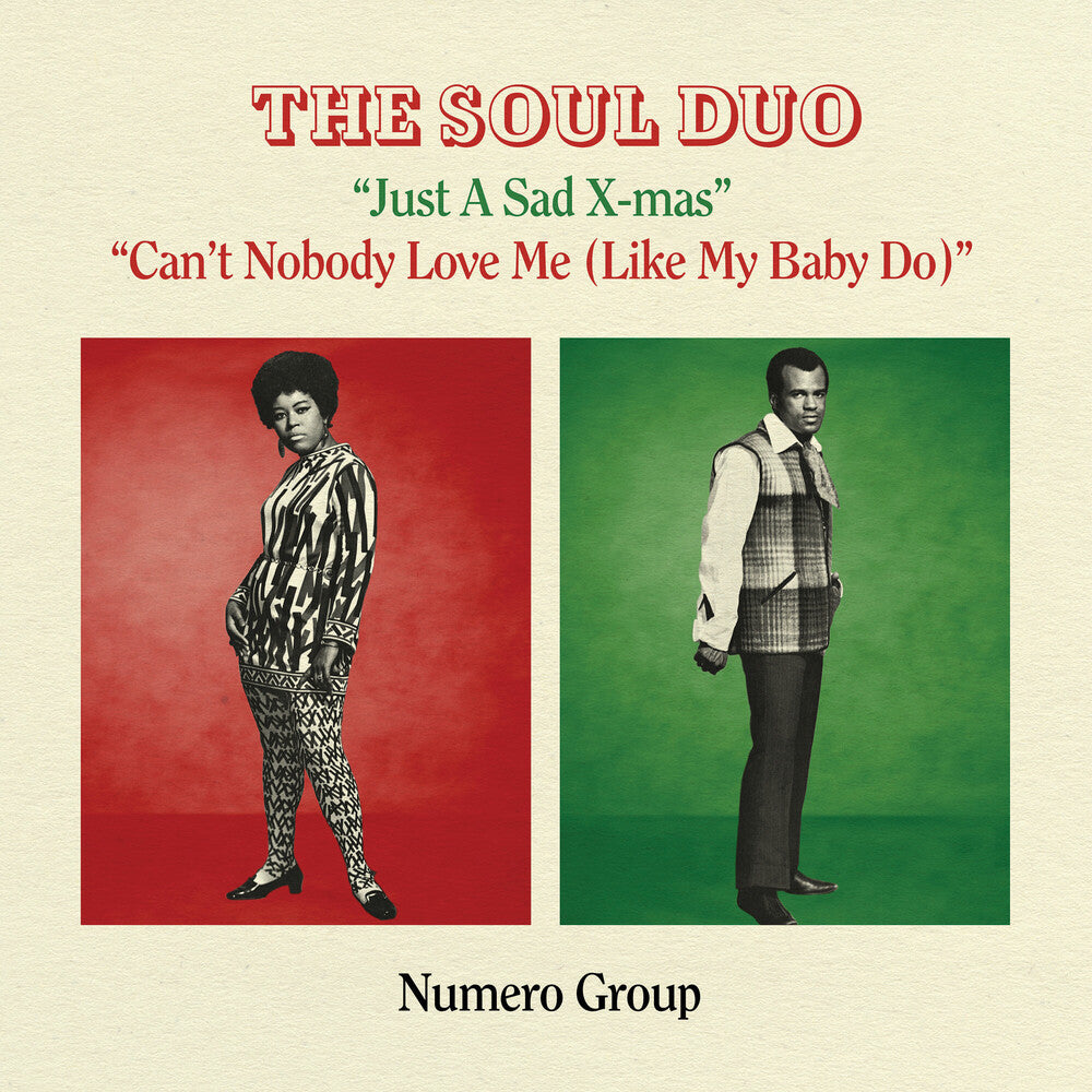 the album cover for Soul Duo - Just A Sad Xmas B/W Can't Nobody Love Me