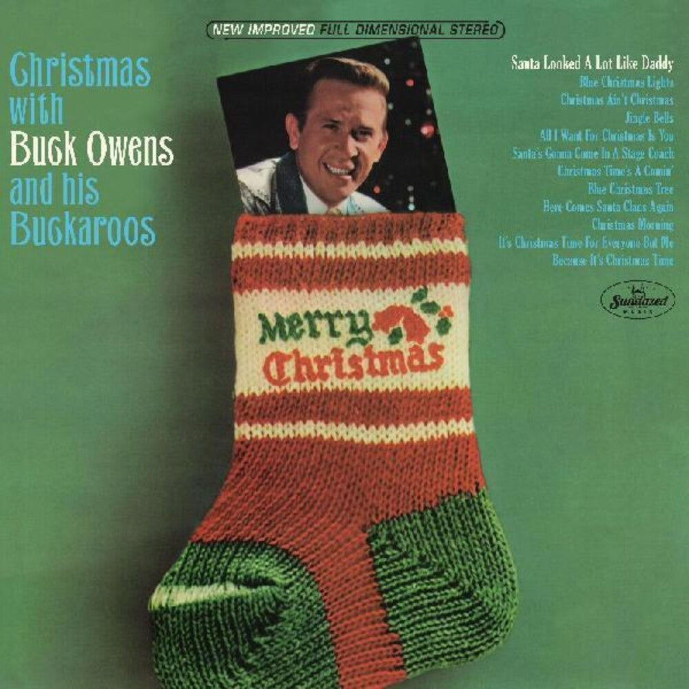 the album cover for Buck Owens & His Buckaroos - Christmas With Buck Owens And His Buckaroos