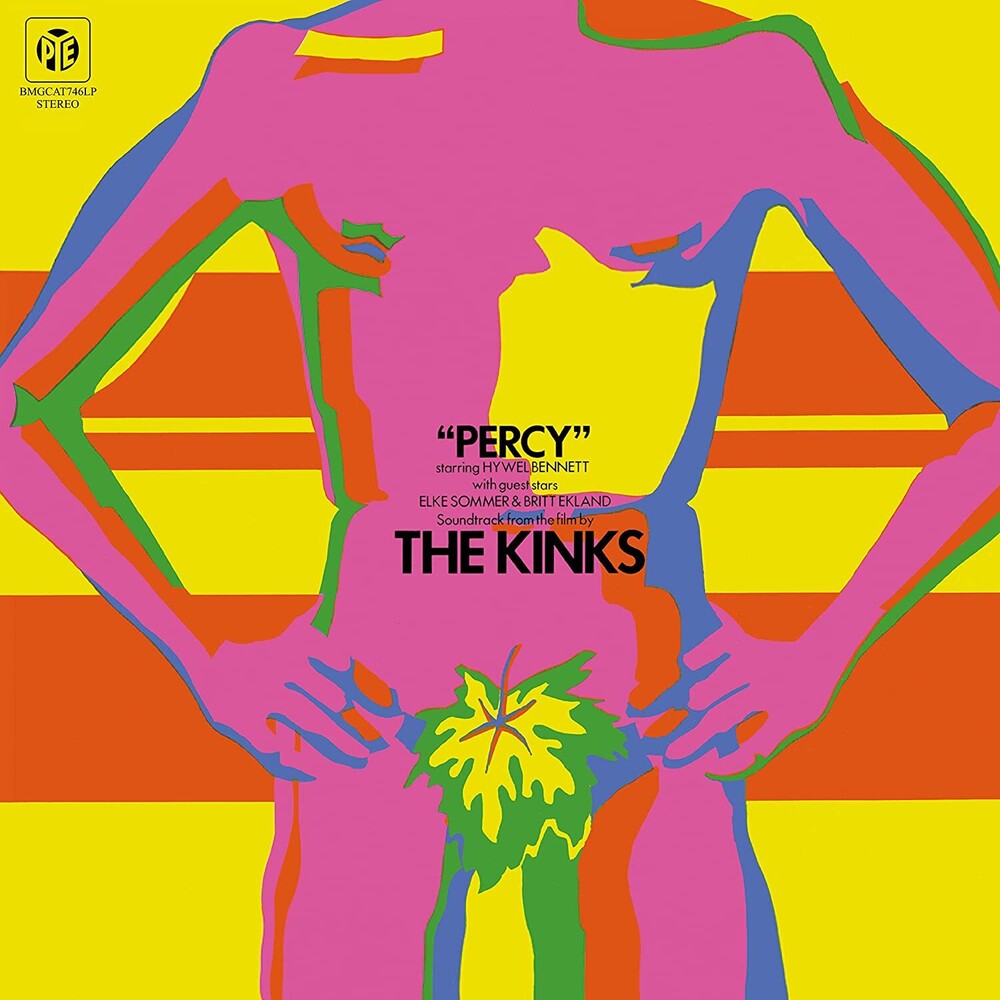 the album cover for The Kinks - Percy