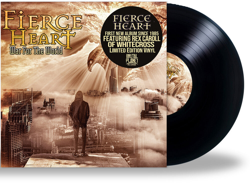 the album cover for Firece Heart - War For The Worlds