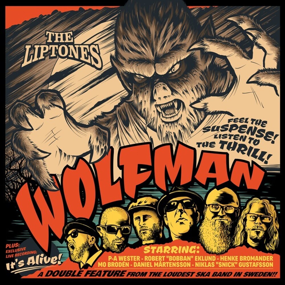 the album cover for Liptones - Wolfman - It's Alive