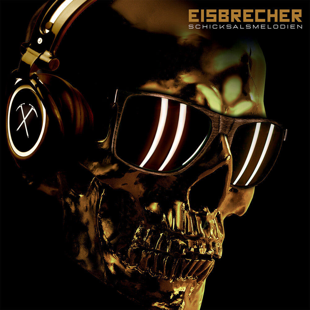 the album cover for Eisbrecher - Schicksalsmelodien