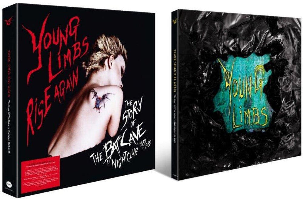 the album cover for Young Limbs Rise Again: Story Of Batcave / Various - Young Limbs Rise Again: Story Of Batcave / Various