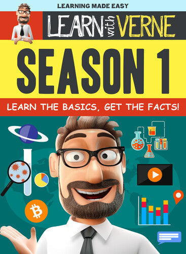 Learn With Verne Season 1 - Learn With Verne Season 1 - DVD