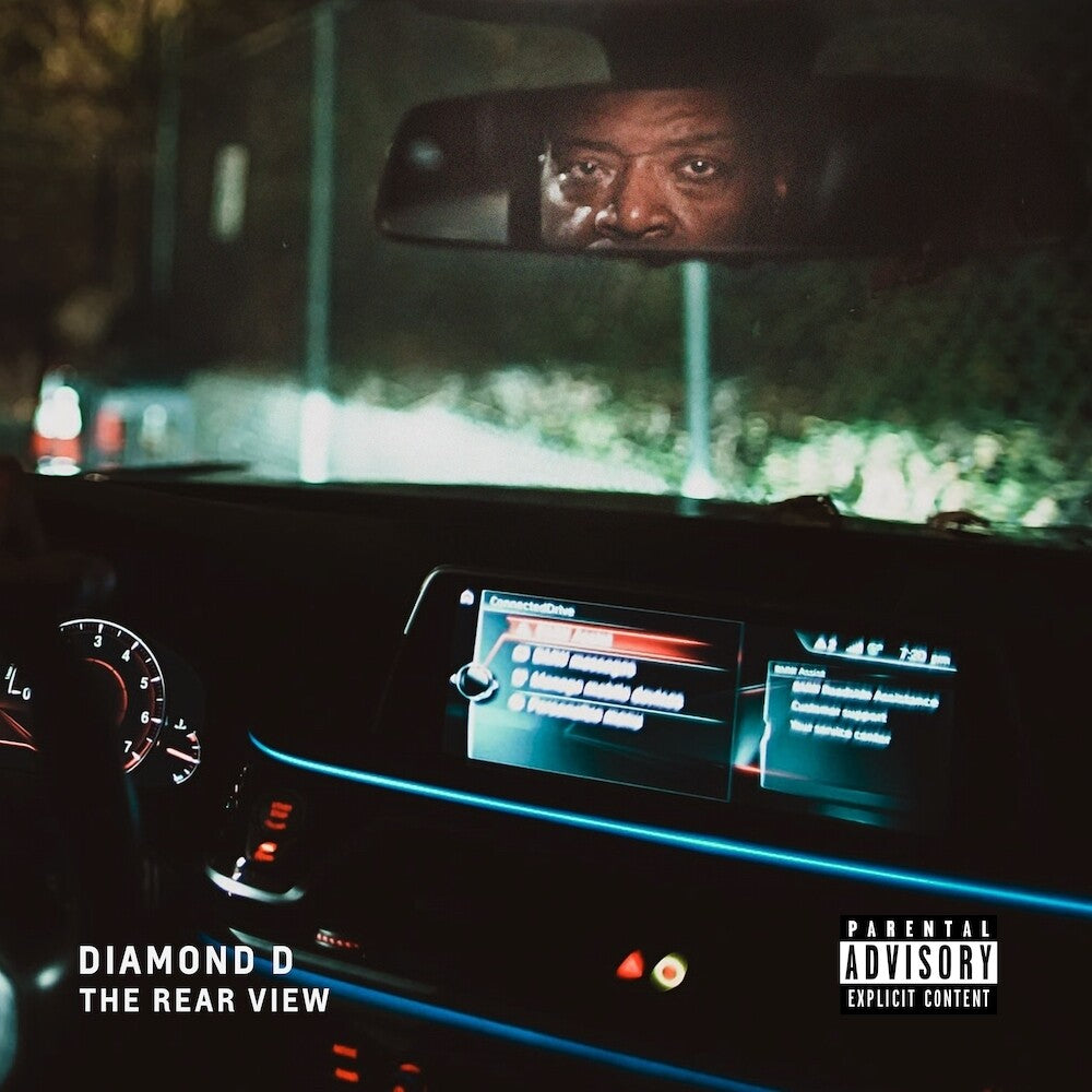 the album cover for Diamond D - Rear View