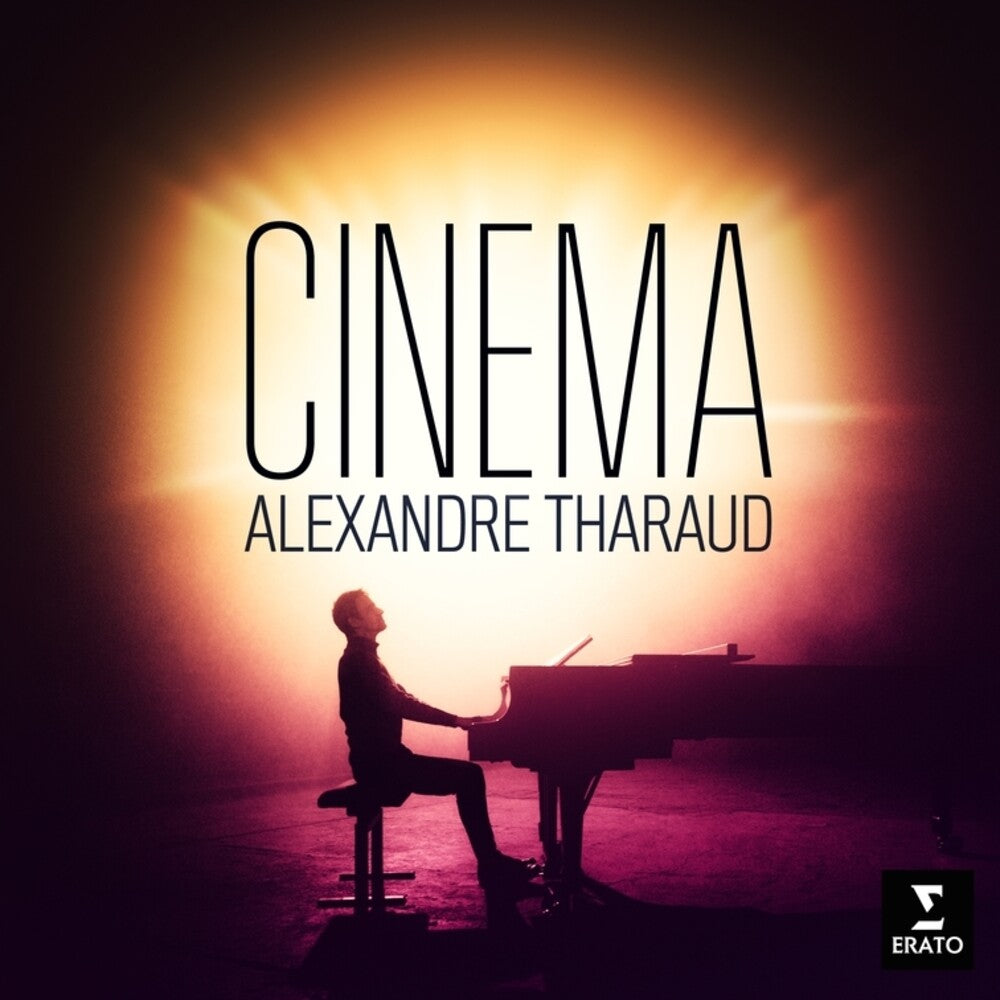 the album cover for Alexandre Tharaud - Cinema (Port)
