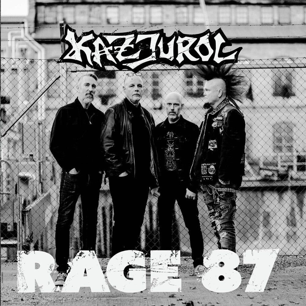 the album cover for Kazjurol - Rage 87