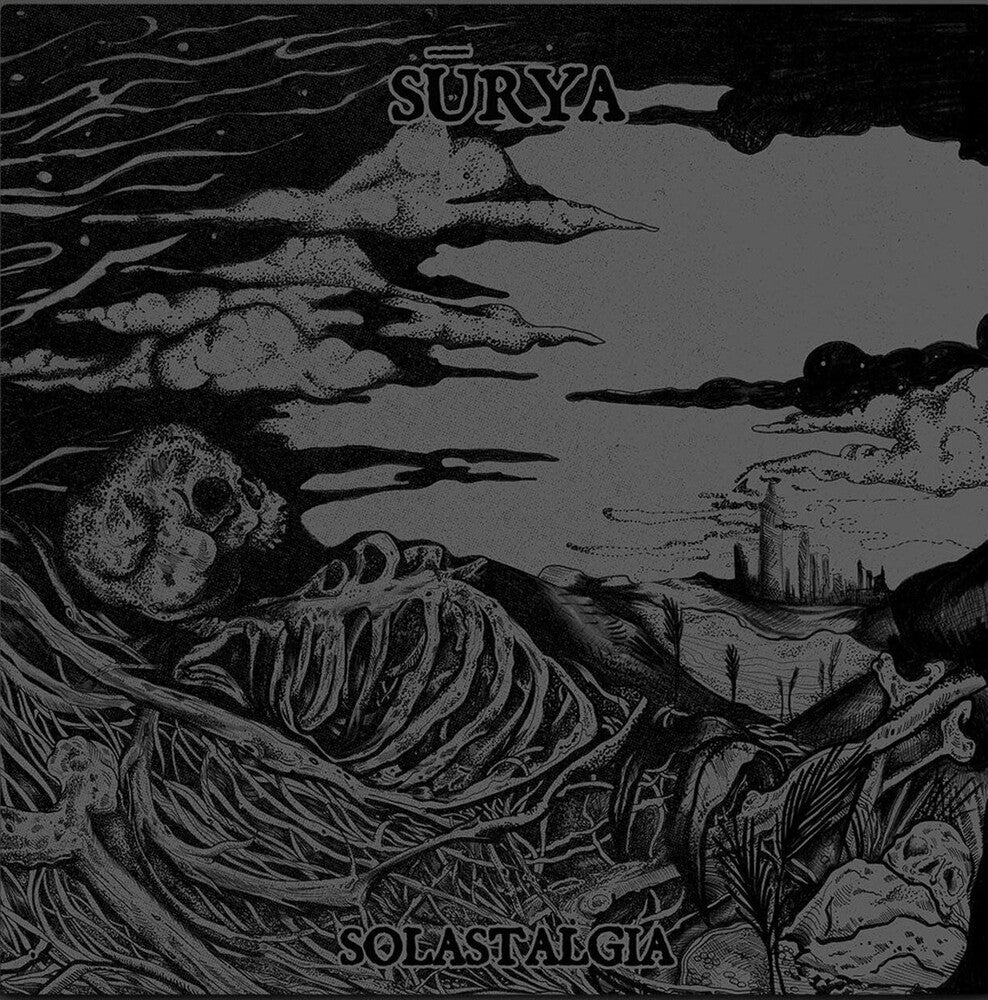 the album cover for Surya - Solastalgia