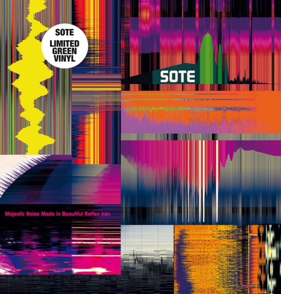 the album cover for Sote - Majestic Noise Made In Beautiful Rotten Iran