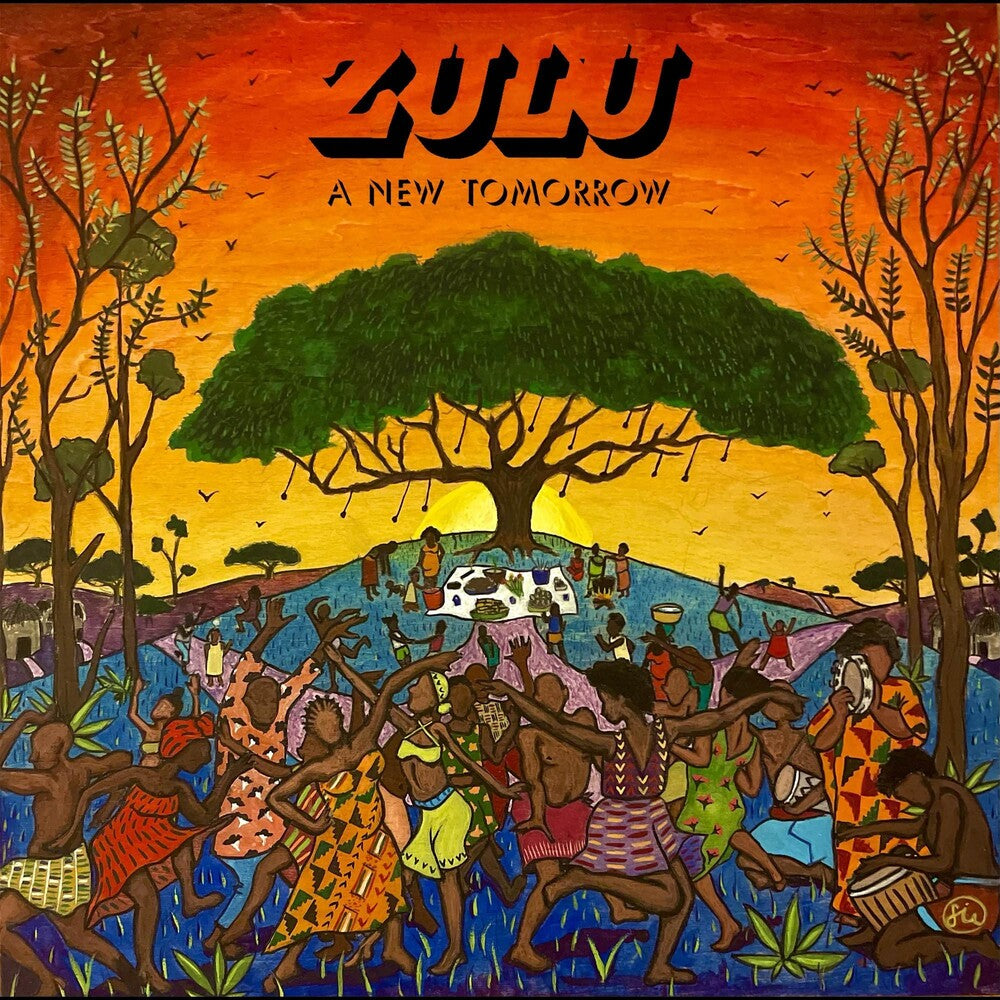 the album cover for Zulu - New Tomorrow (Uk)