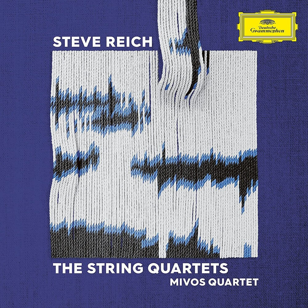the album cover for Mivos Quartet - Steve Reich: The String Quartets
